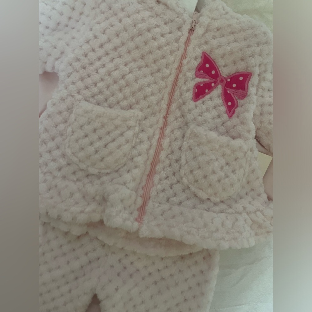 Baby Pink 3 piece set size 12 Month - Picture 4 of 4